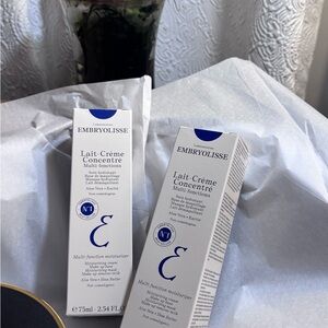 NWT Embryolisse Lait-Crème Concentré Bundle x2 Full Size 75ml